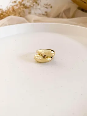 Gold Plated Handcrafted Adjustable Ring