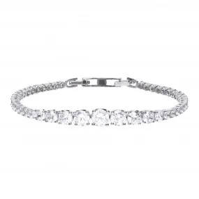 Graduated Cubic Zirconia Tennis Bracelet B5203