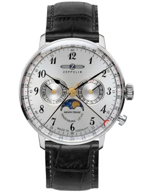 Graf Zeppelin Hindenburg Swiss Quartz Calendar Watch.