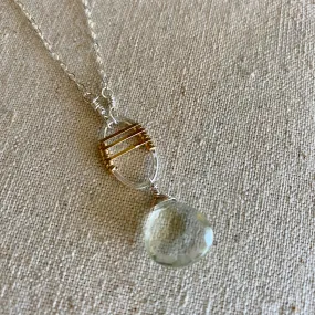 Green Amethyst Necklace