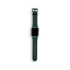 Green Polka Dots Watch Strap