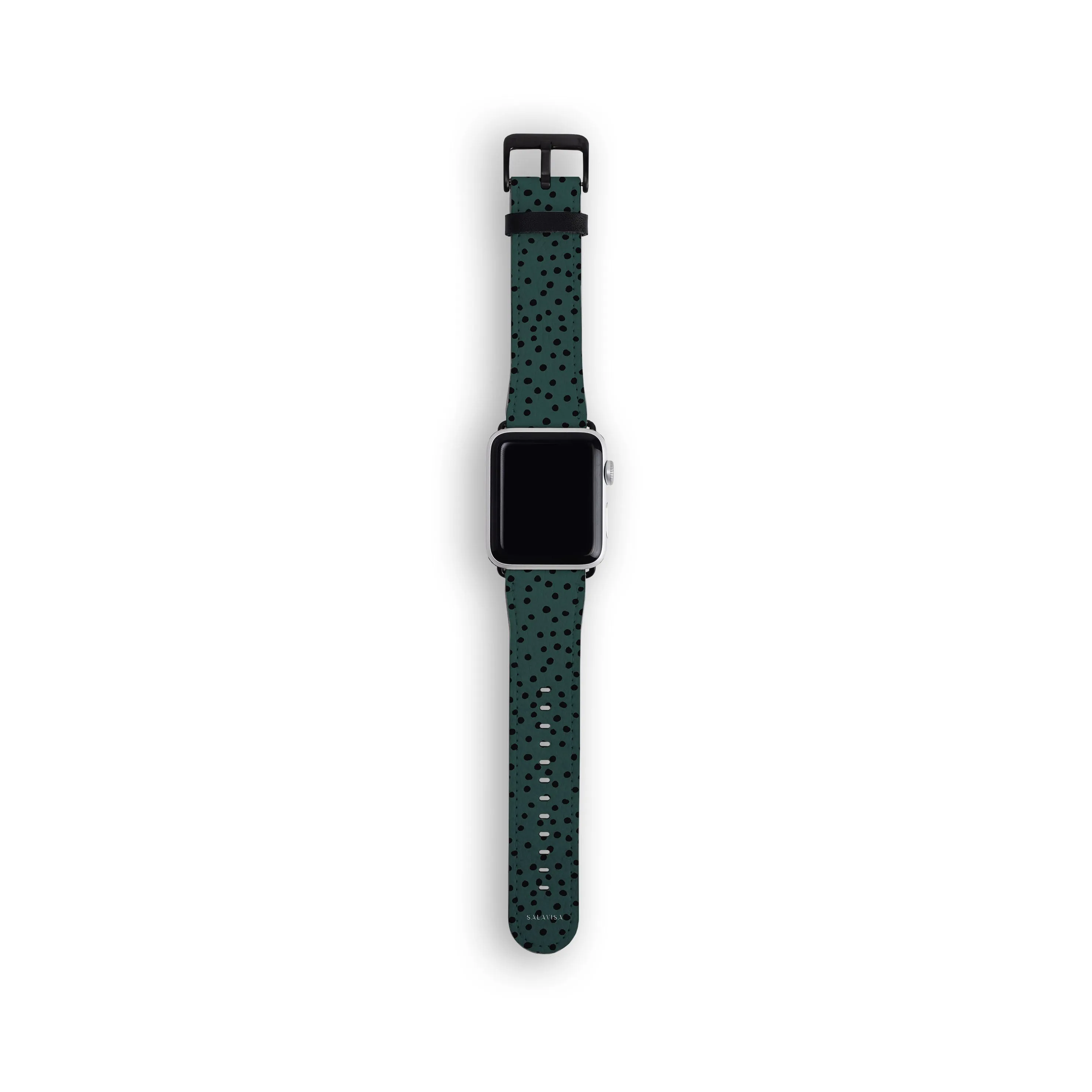 Green Polka Dots Watch Strap