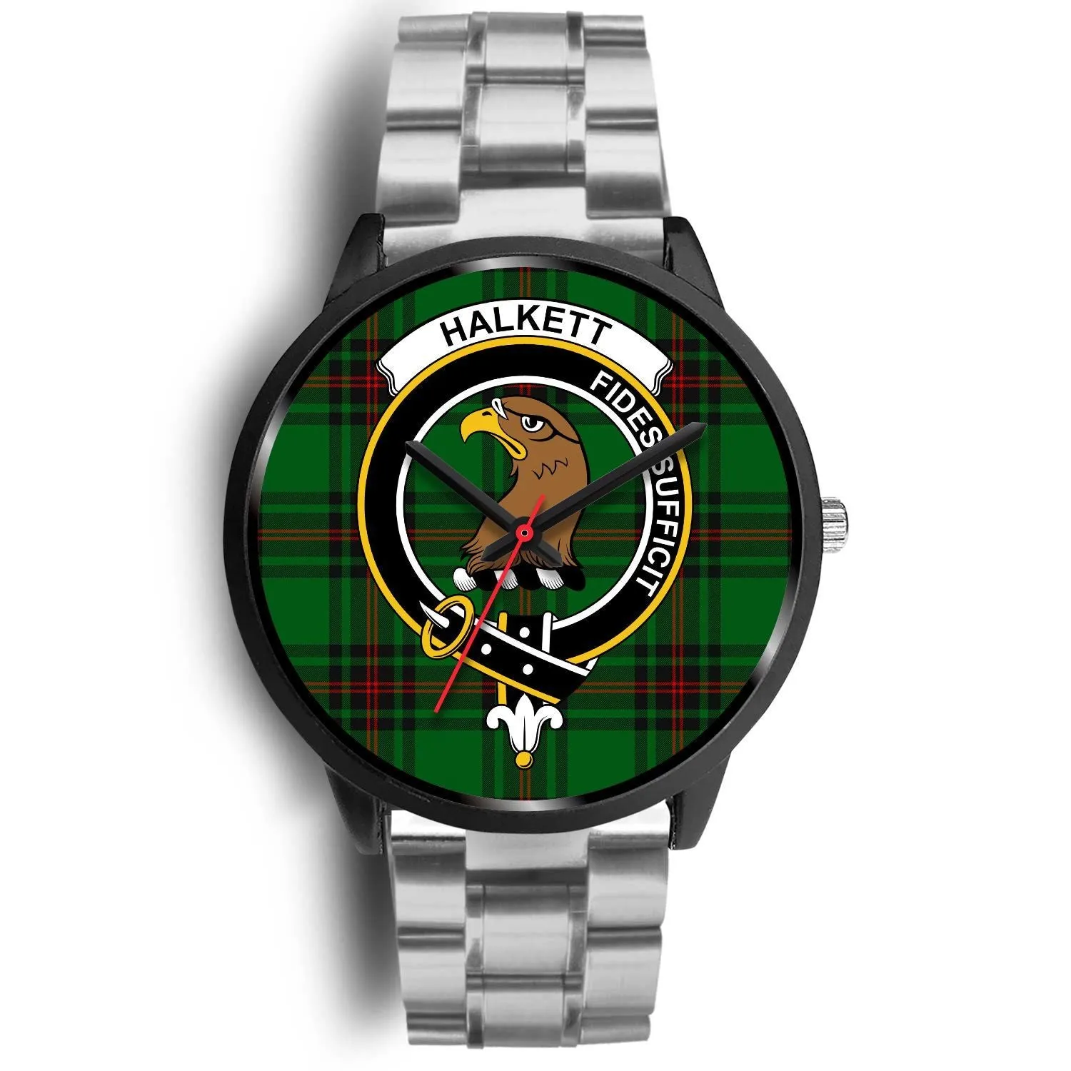 Halkett Clan Badge Tartan Black Watch