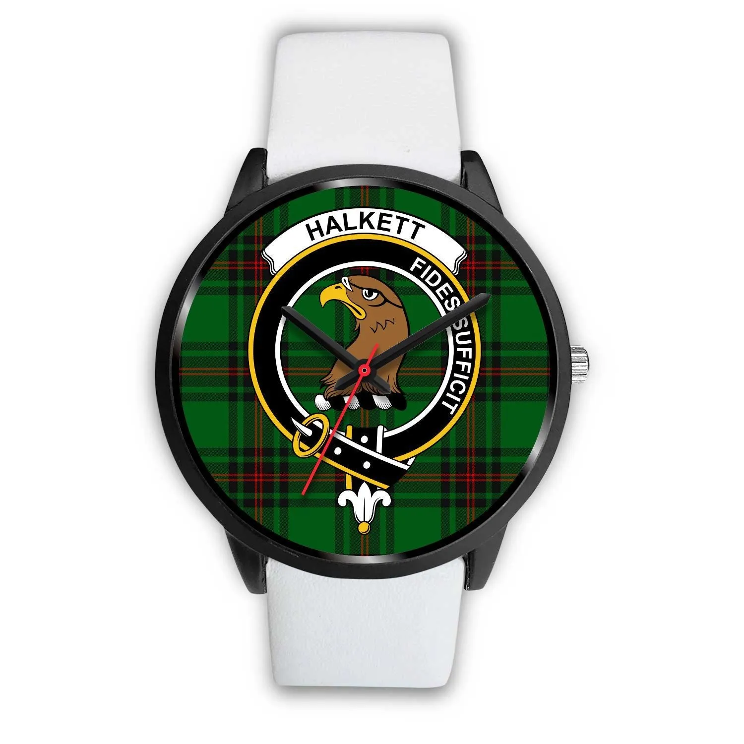 Halkett Clan Badge Tartan Black Watch