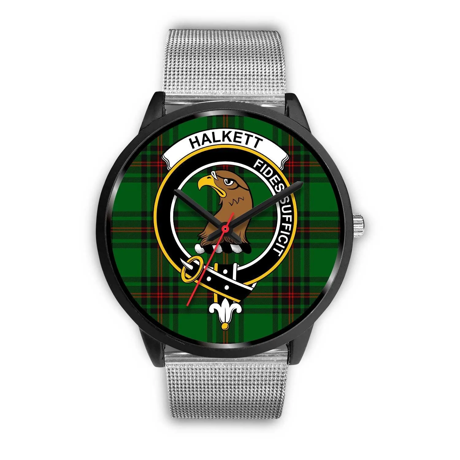 Halkett Clan Badge Tartan Black Watch