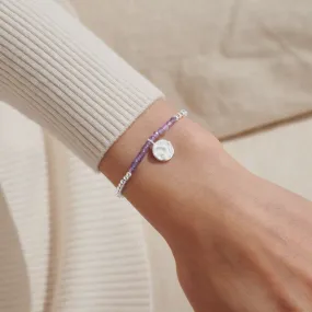 Joma Jewellery February A Little Birthstone Bracelet