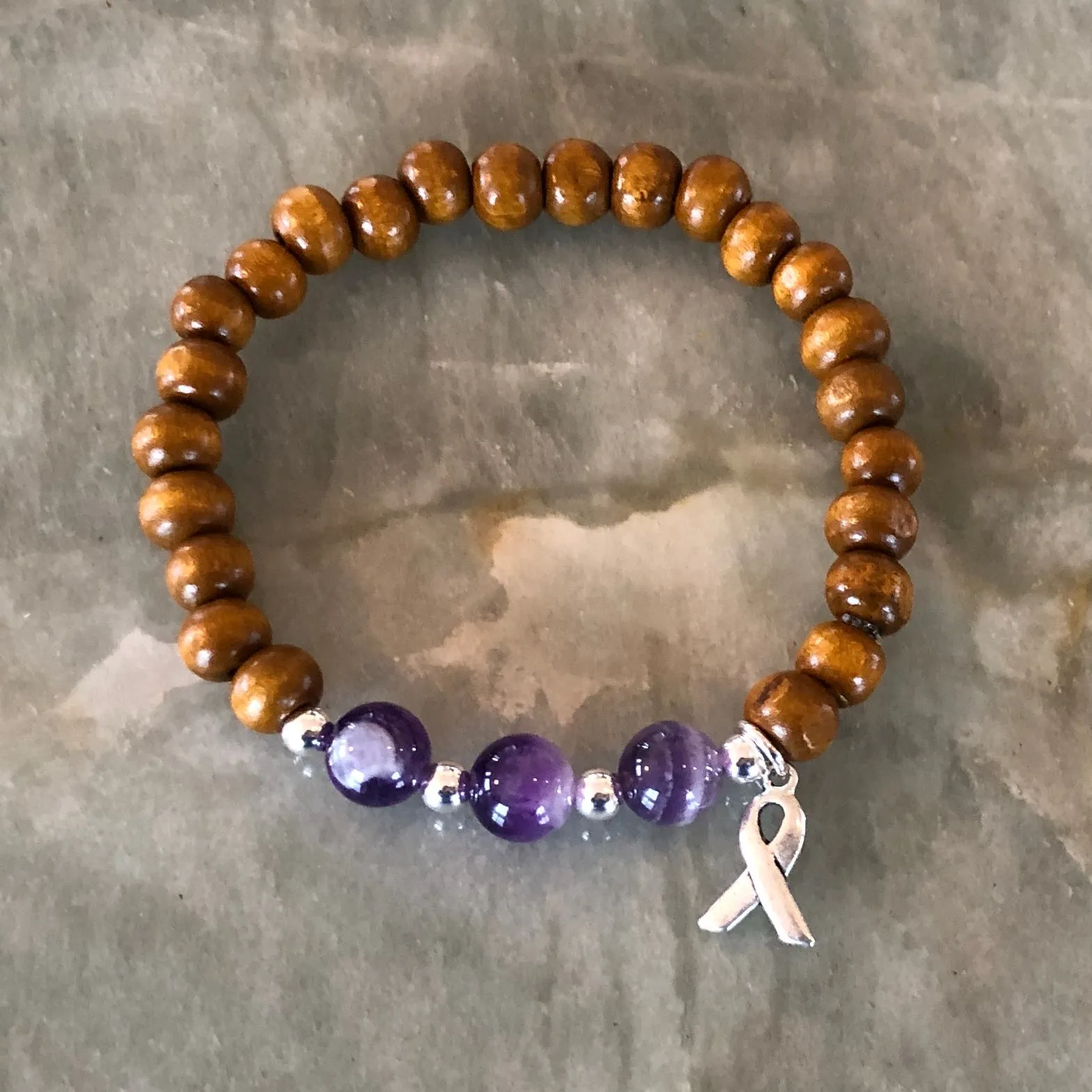 Keep the Faith Testicular Cancer Support Bracelet