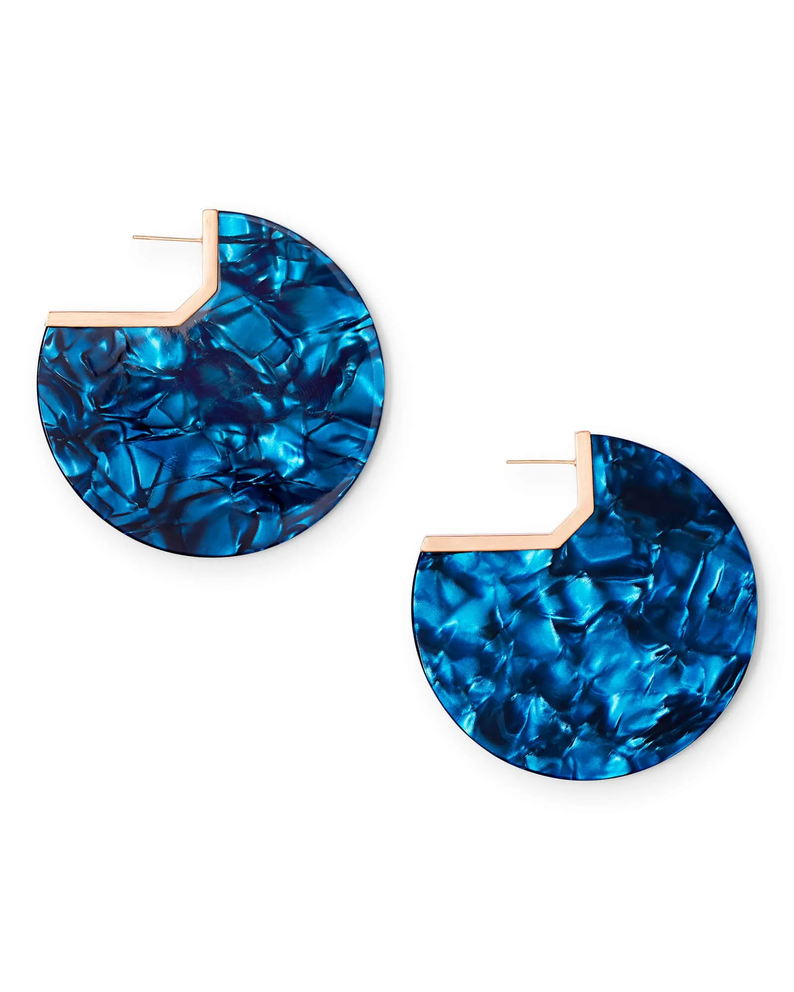 Kendra Scott Kai Earring - Rose Gold Navy