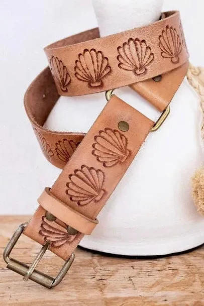 KOA LEATHER BELT VINTAGE TAN