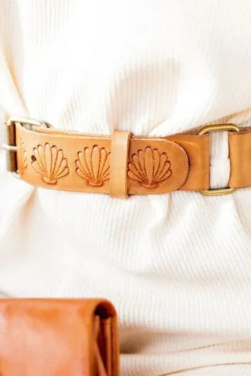 KOA LEATHER BELT VINTAGE TAN