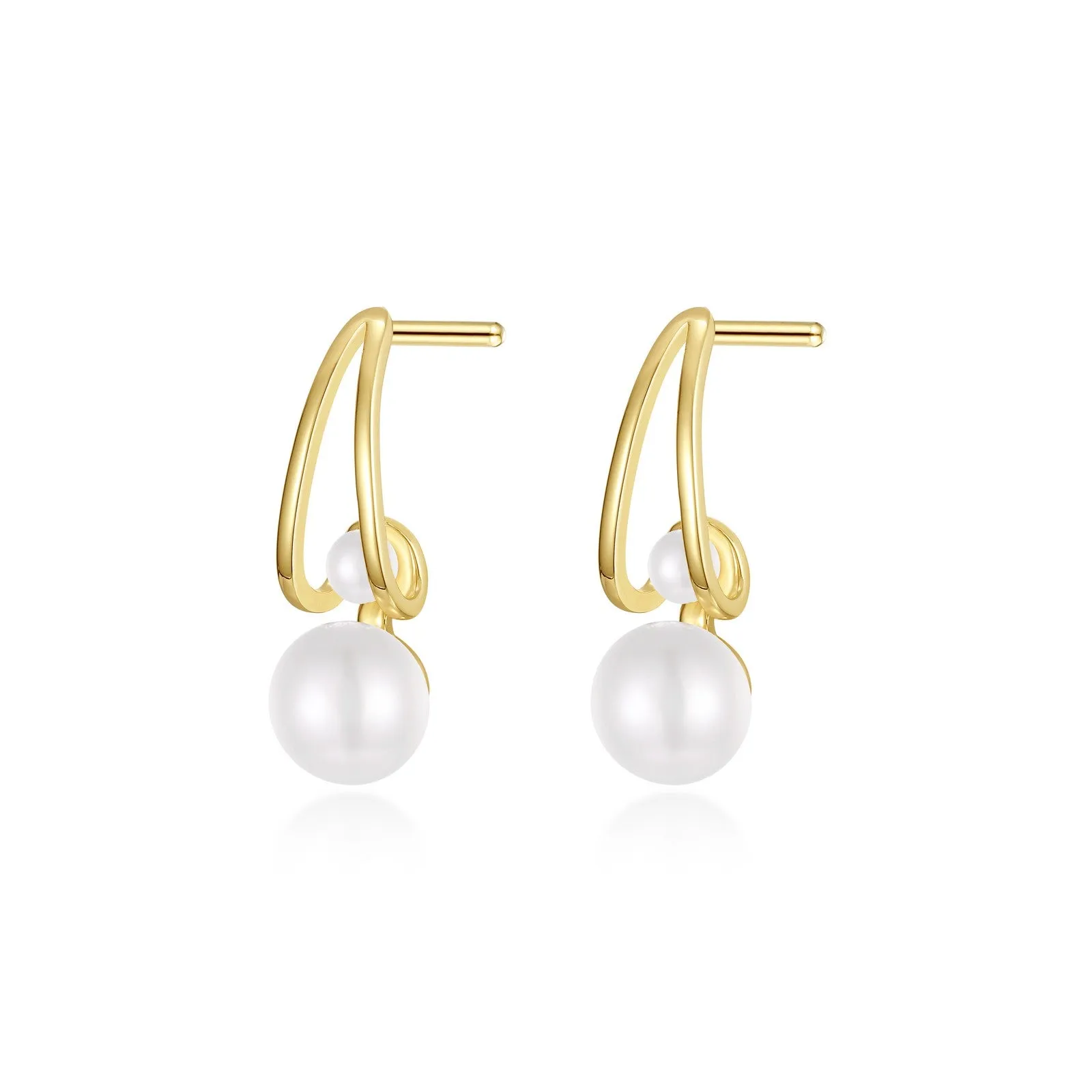 Lafonn Classic Pearl Earring E0586PLG00