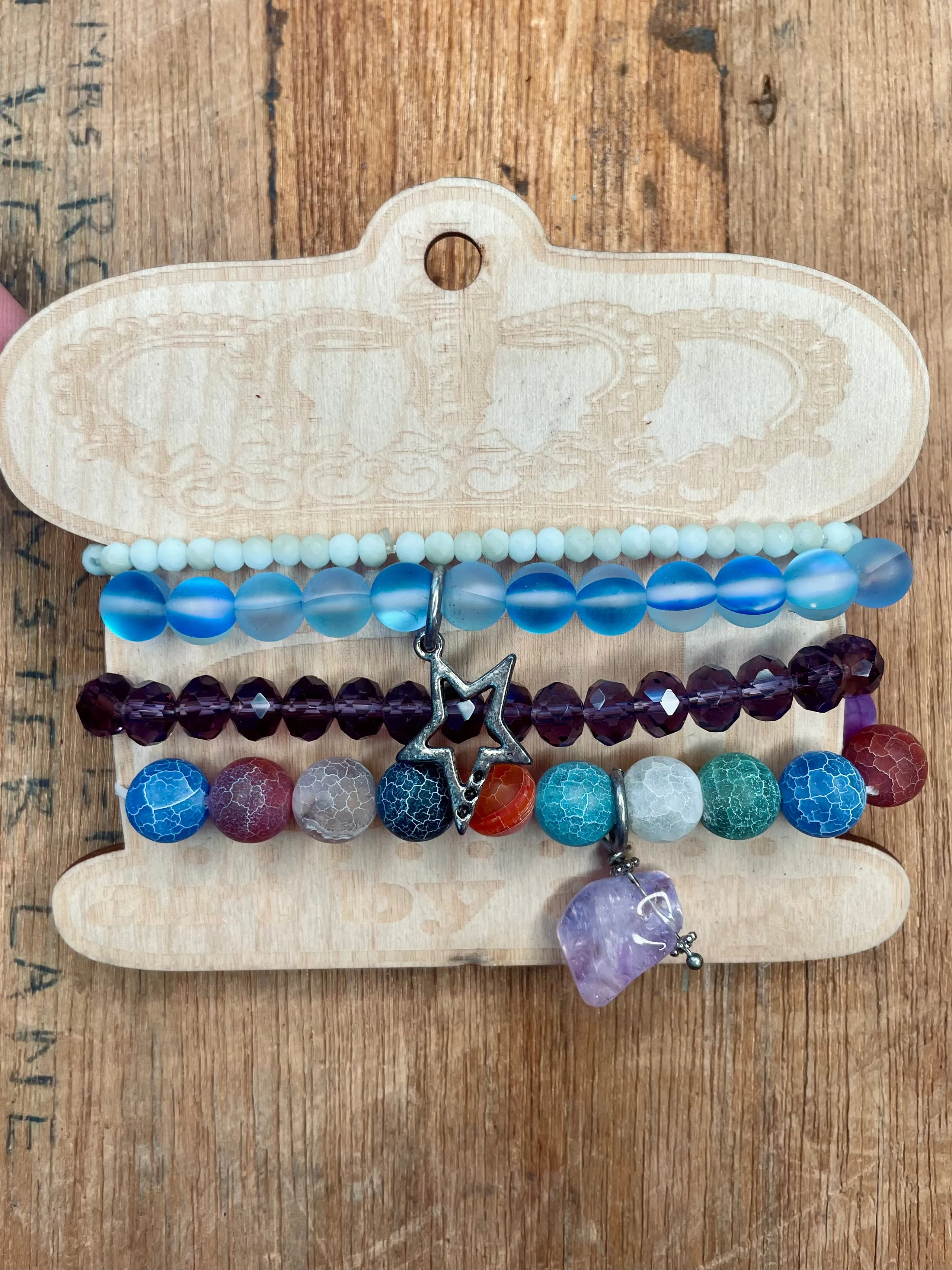 Large Arm Candy Stack- Mood Beads