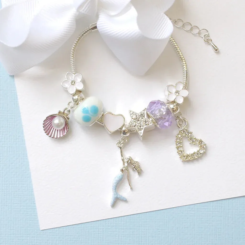 LAUREN HINKLEY MERMAID CHARM BRACELET