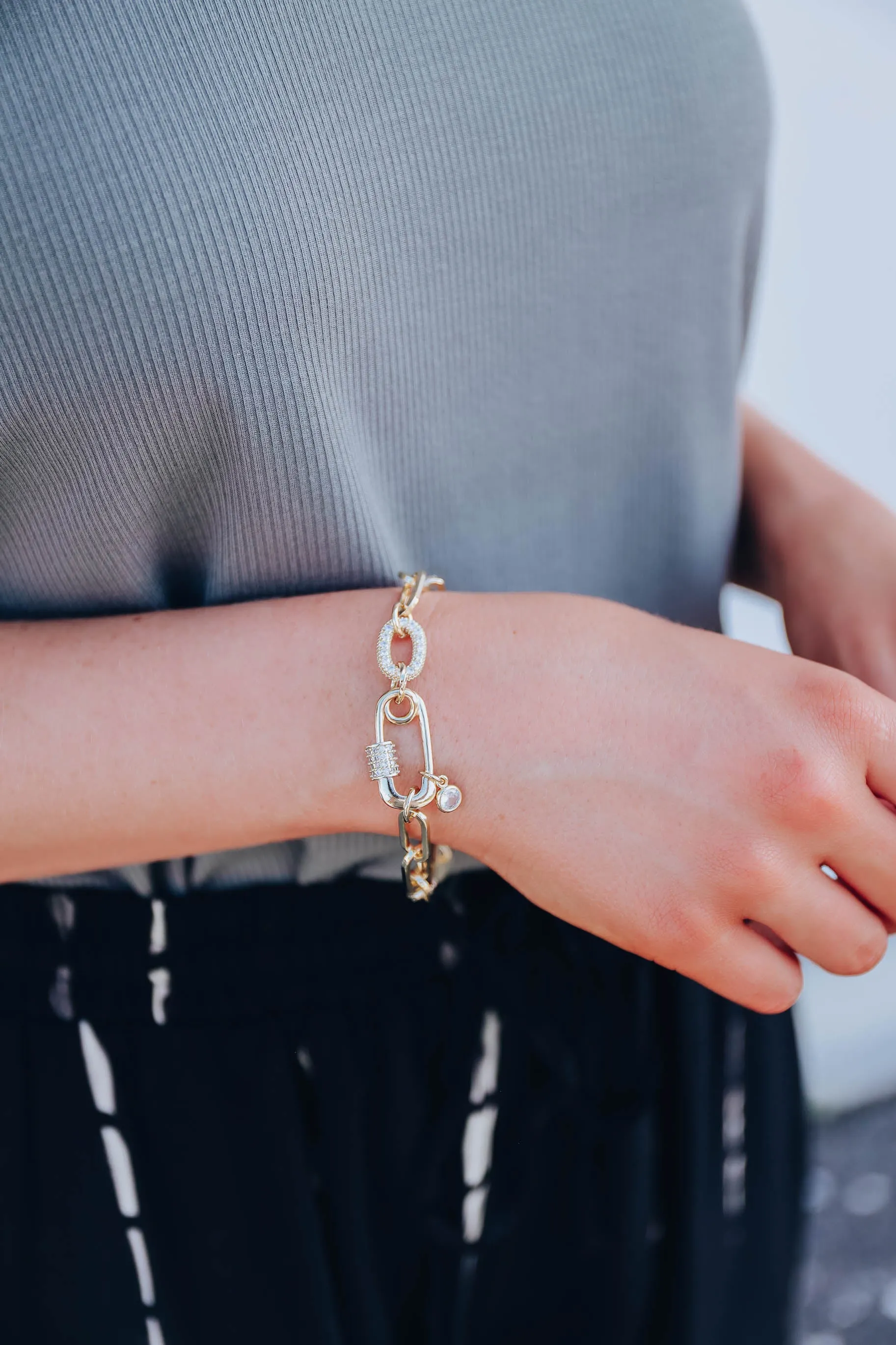 Link Chain Bracelet by Treasure Jewels