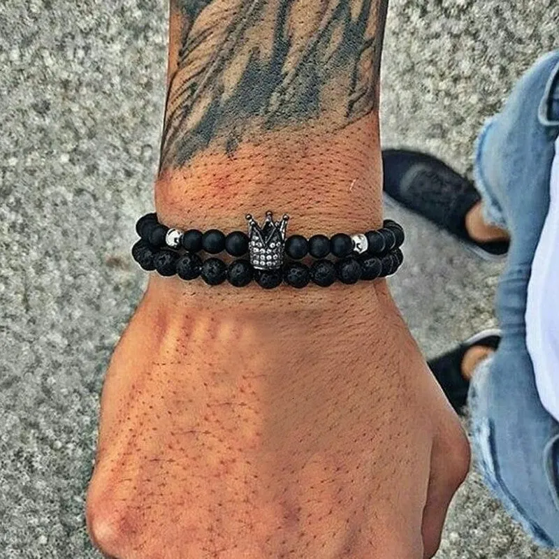 Lion head suit bracelet