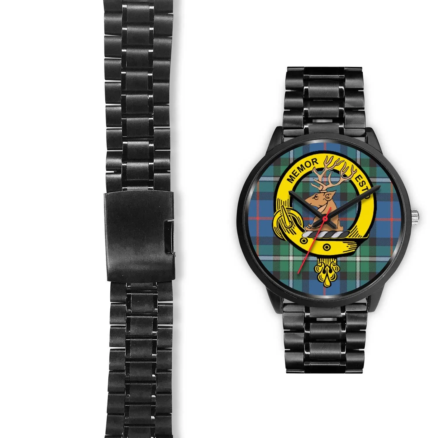 MacPhail Clan Badge Tartan Black Watch