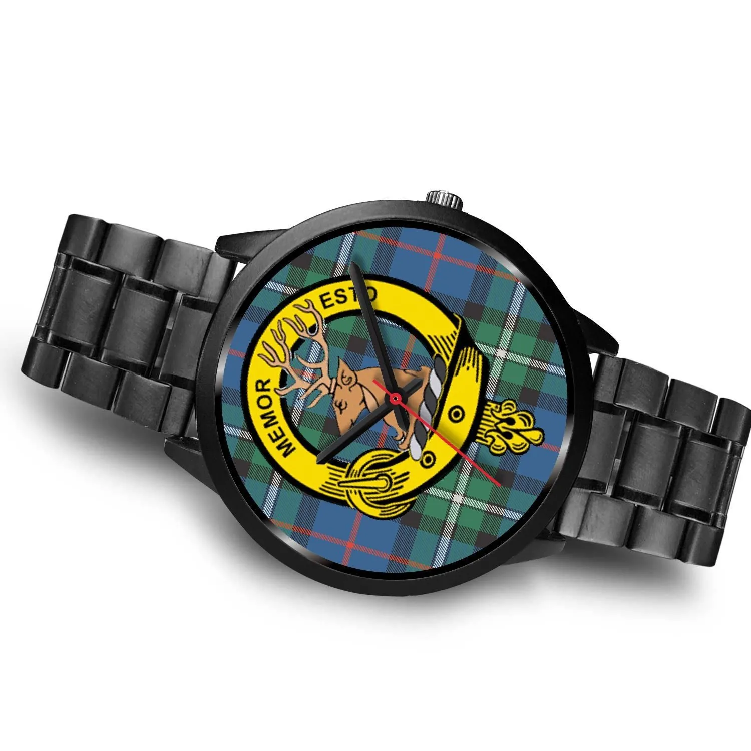 MacPhail Clan Badge Tartan Black Watch