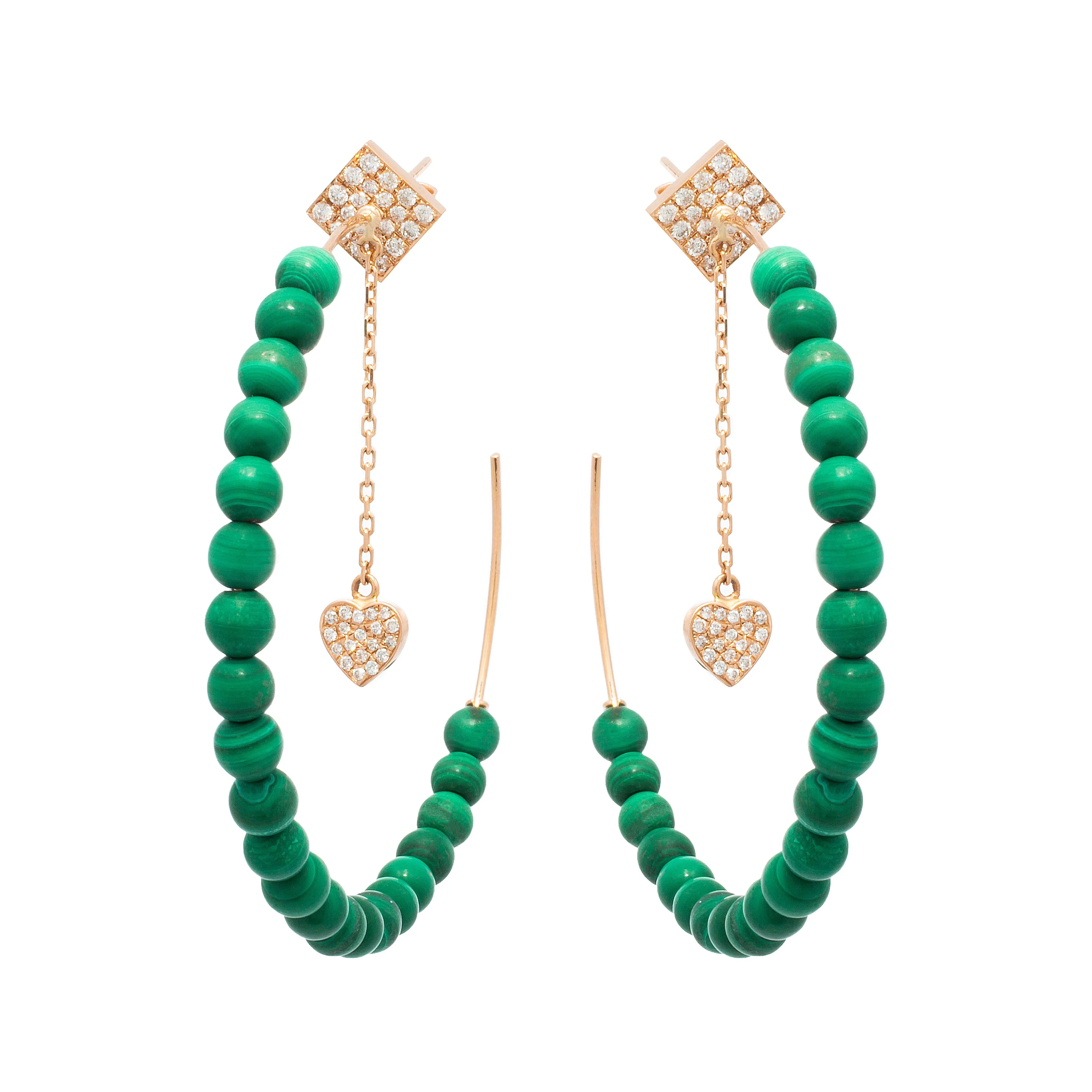 Malachite Hoops