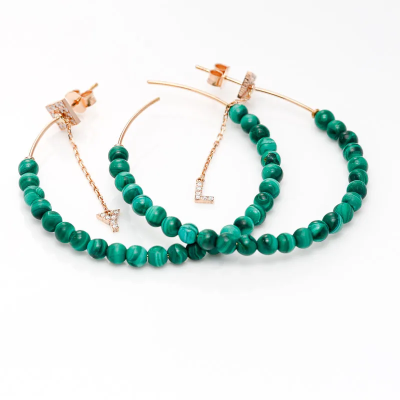 Malachite Hoops