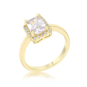 Mariane 2ct CZ 14k Gold Classic Ring