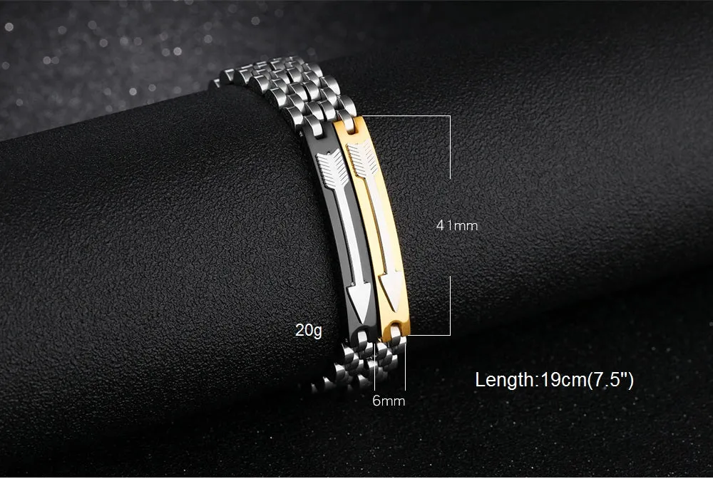 Men's Fashion Arrow Bracelet