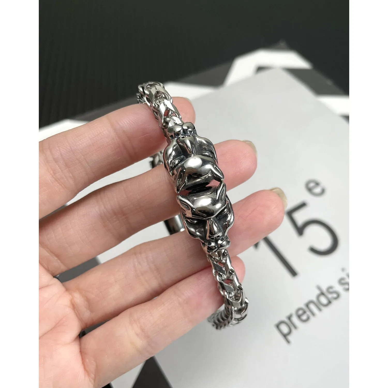 Men's Fashion Hiphop Alien Bracelet