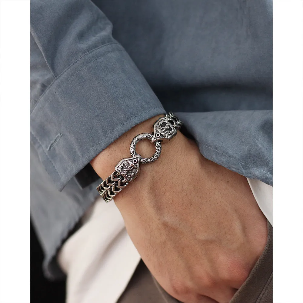 Men's Fashion Hiphop Anchor Bracelet