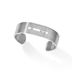 MESSIKA, MOVE TITANIUM GRAPHITE GM BANGLE