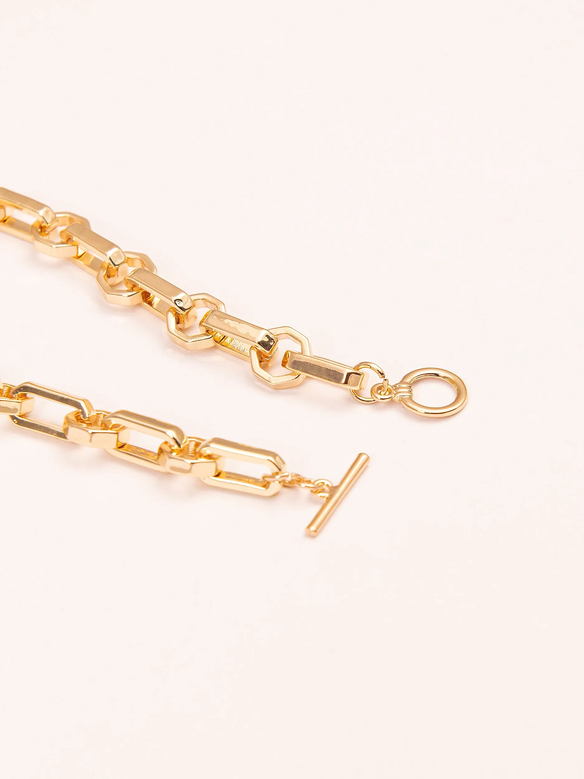 Metallic Chain Bracelet