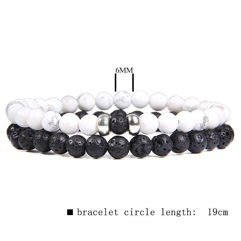 Micro-inlaid zircon bracelet