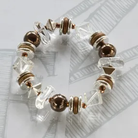 Mimi Crystal Bracelet – Bronze