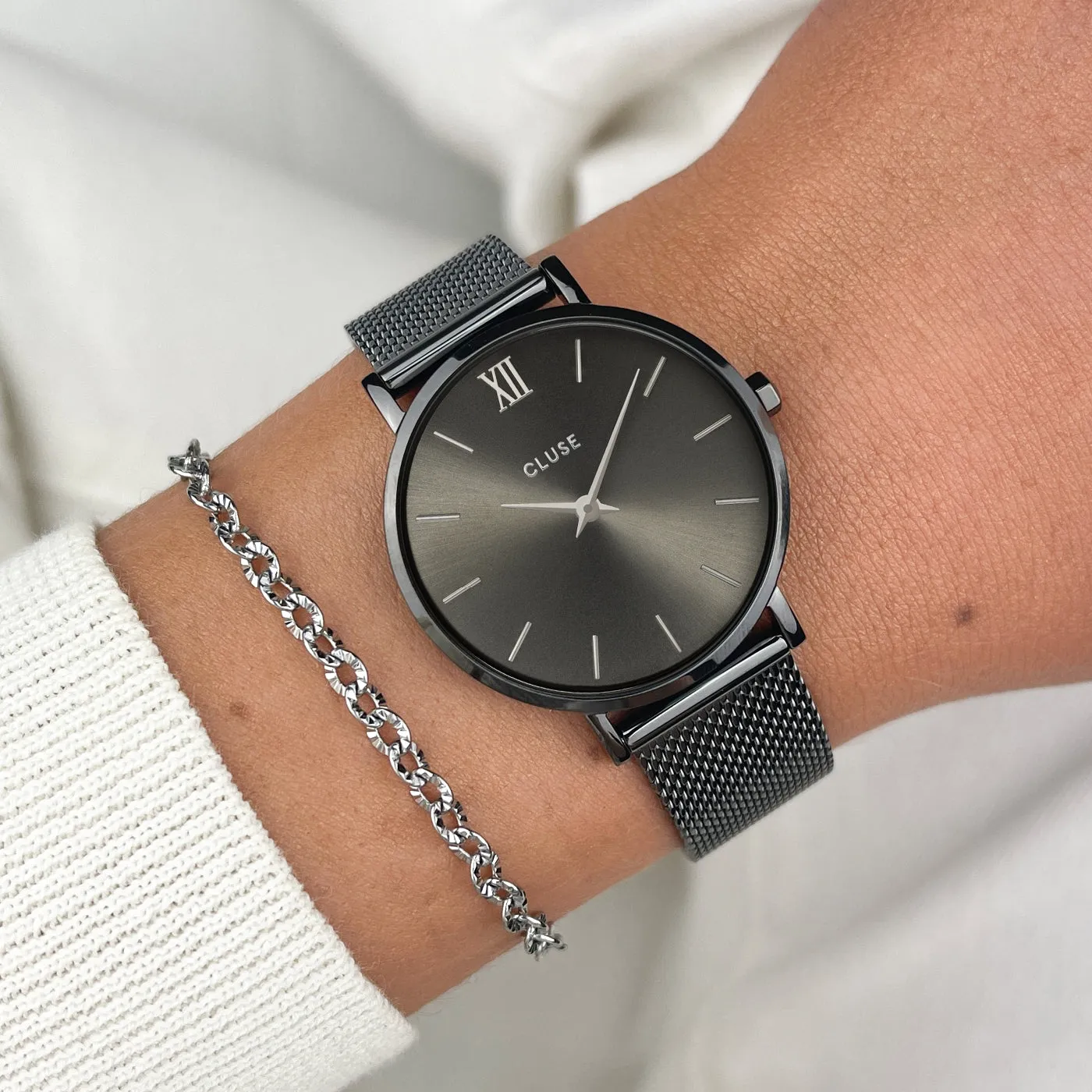 Minuit Mesh Dark Grey