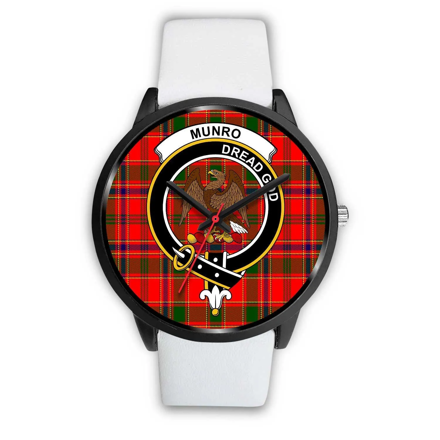 Munro Modern Clan Badge Tartan Black Watch