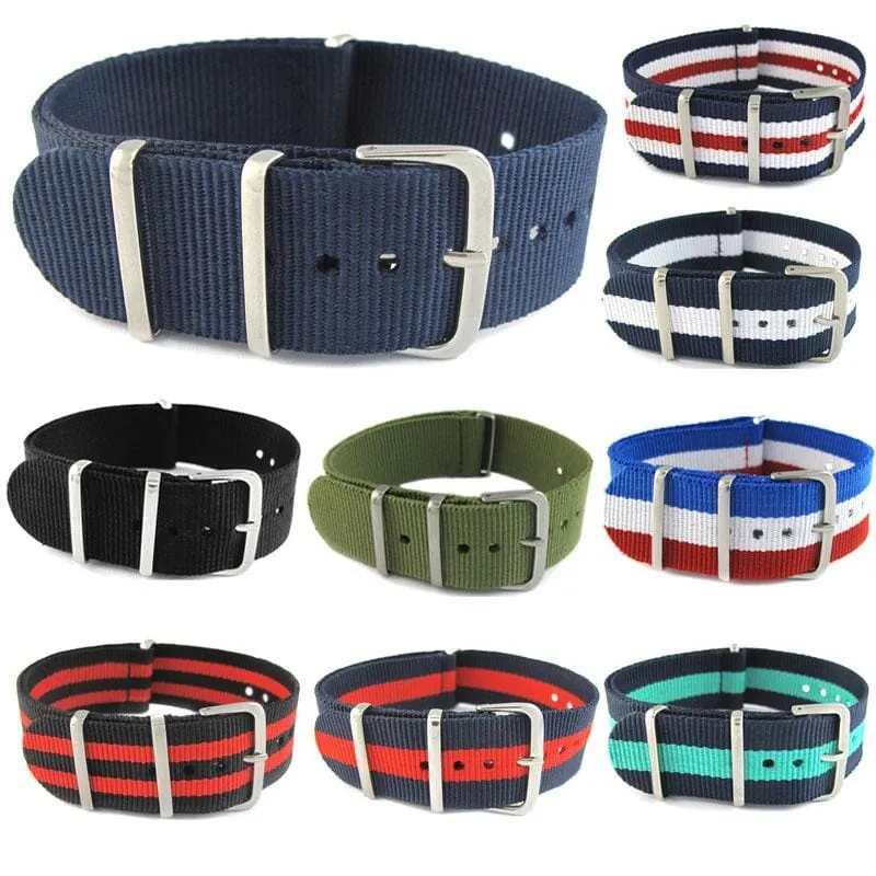 Nato Nylon Watch Straps Compatible with the Tommy Hilfiger 22mm Range