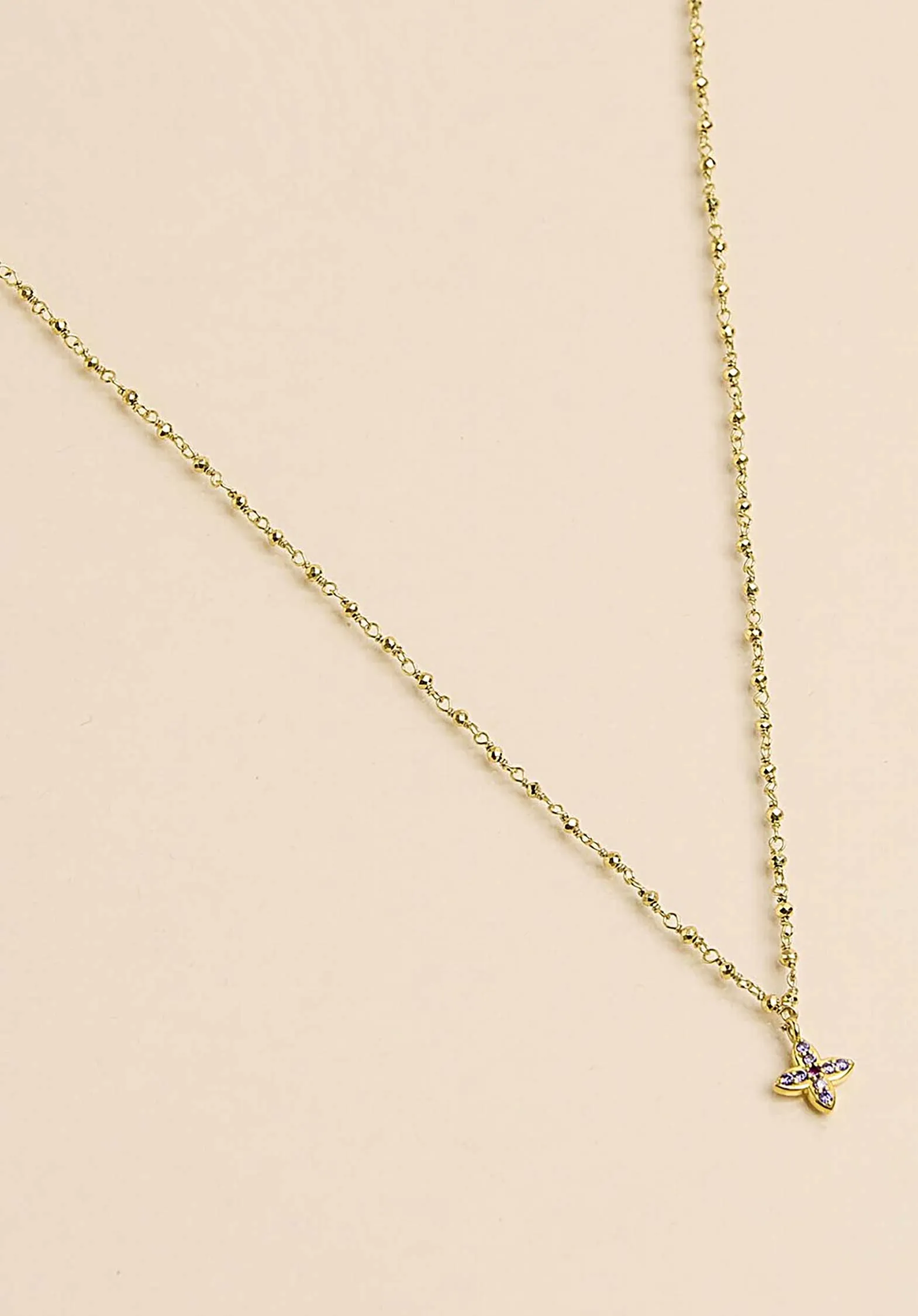 Necklace Cifa6 Gold-Pyrite