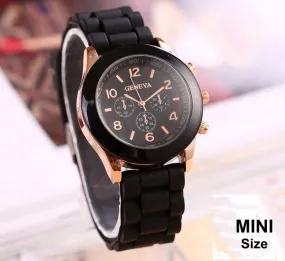 NEW High Quality MINI Women Geneva Watch Casual Silicone wristwatch woman casual dress watch New Fashion Girl