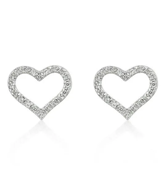 Nita Sweet Heart Stud Earrings