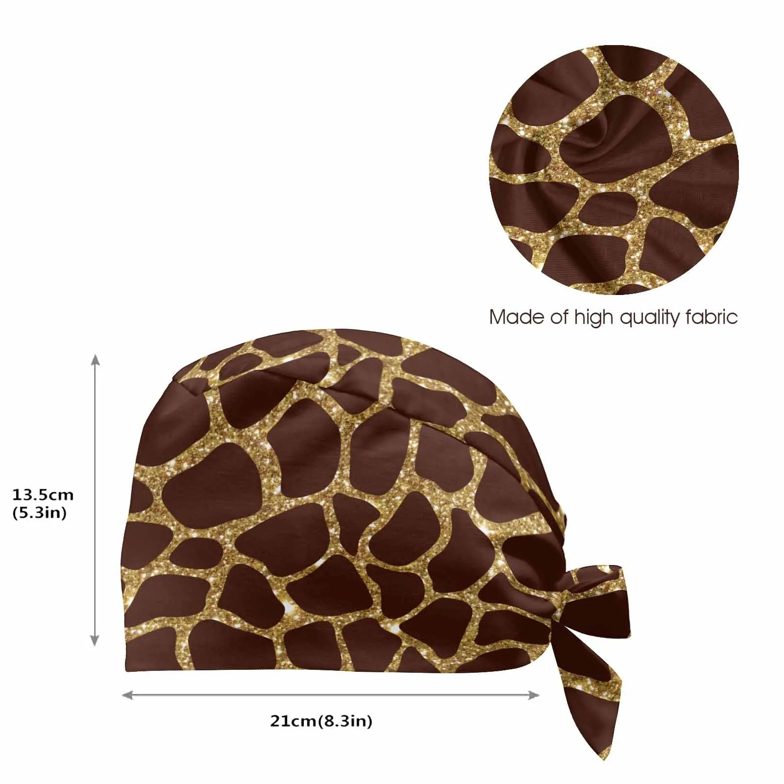 Nurse Scrub Cap Animal Print 4  Scrub Cap