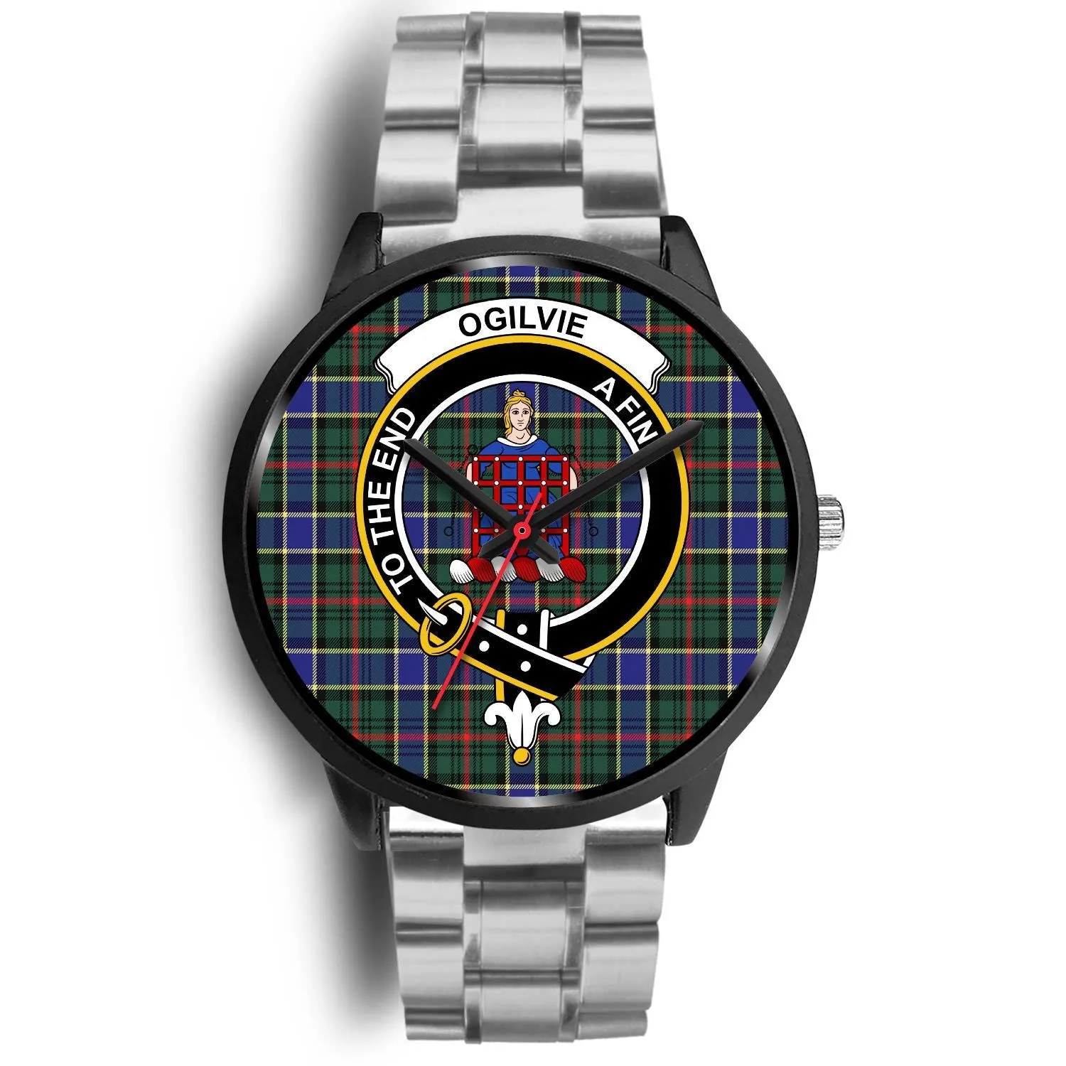 Ogilvie Hunting Modern Clan Badge Tartan Black Watch