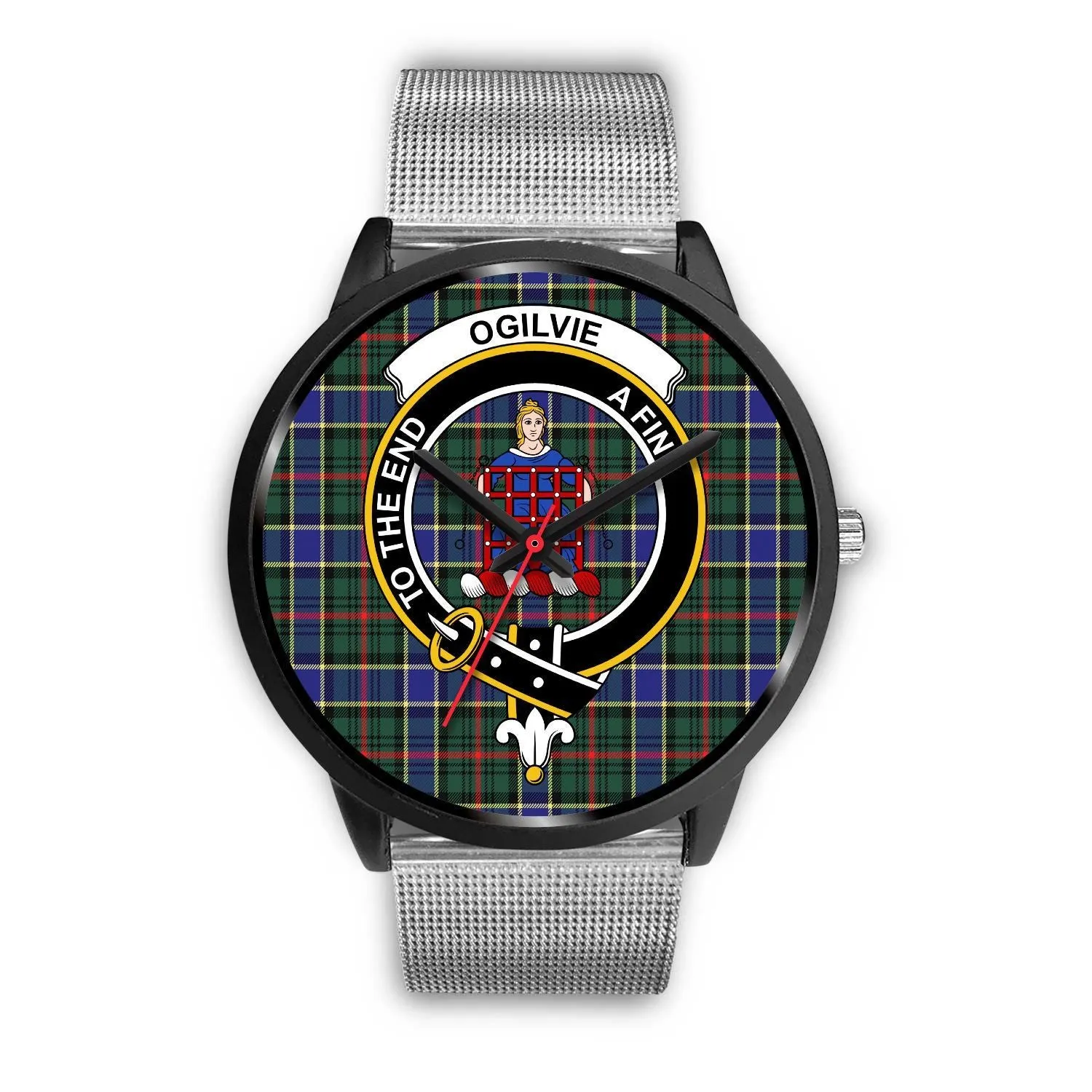 Ogilvie Hunting Modern Clan Badge Tartan Black Watch