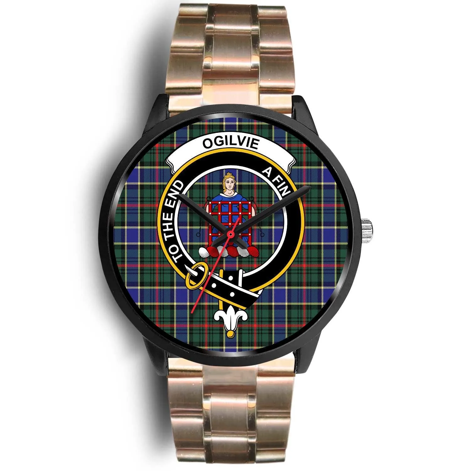 Ogilvie Hunting Modern Clan Badge Tartan Black Watch