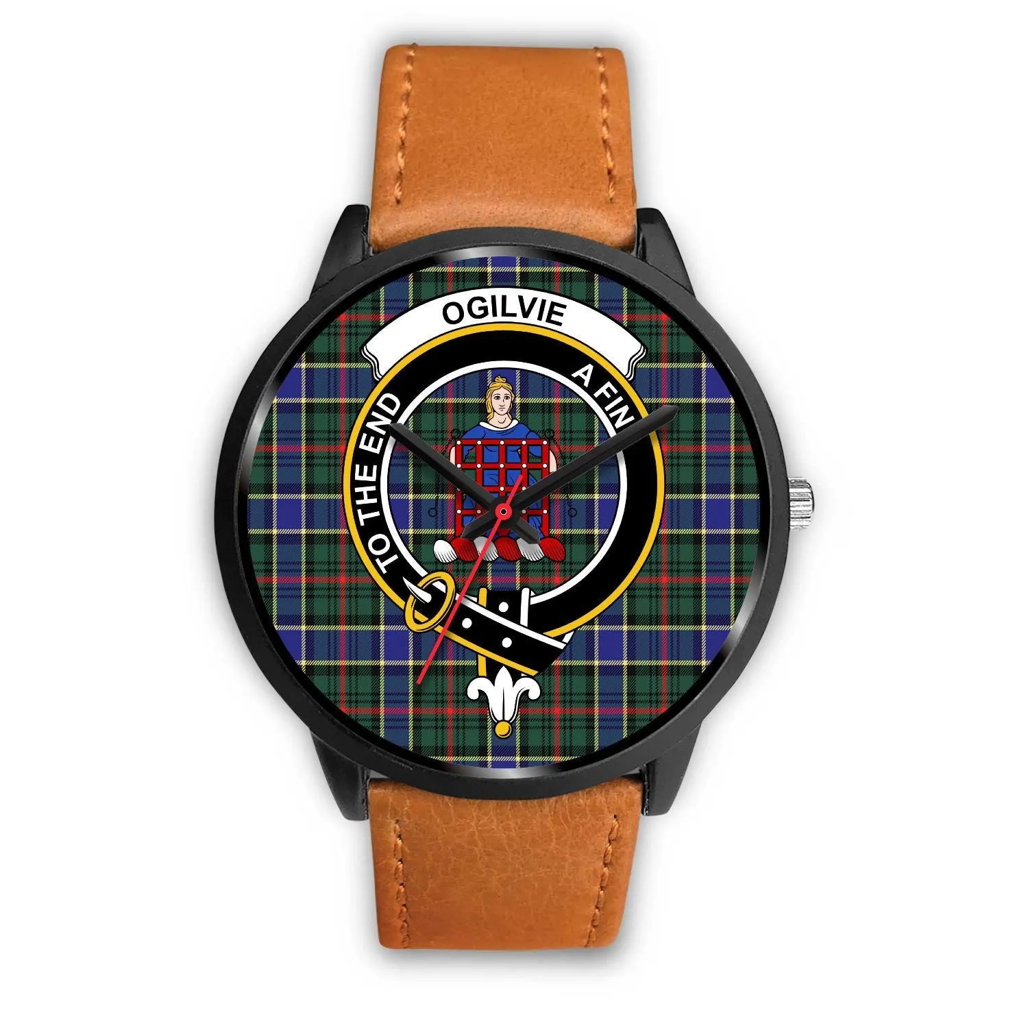 Ogilvie Hunting Modern Clan Badge Tartan Black Watch