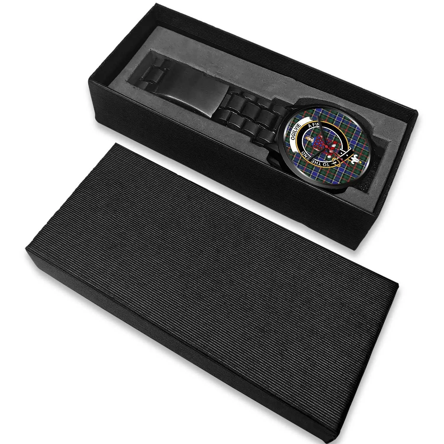 Ogilvie Hunting Modern Clan Badge Tartan Black Watch