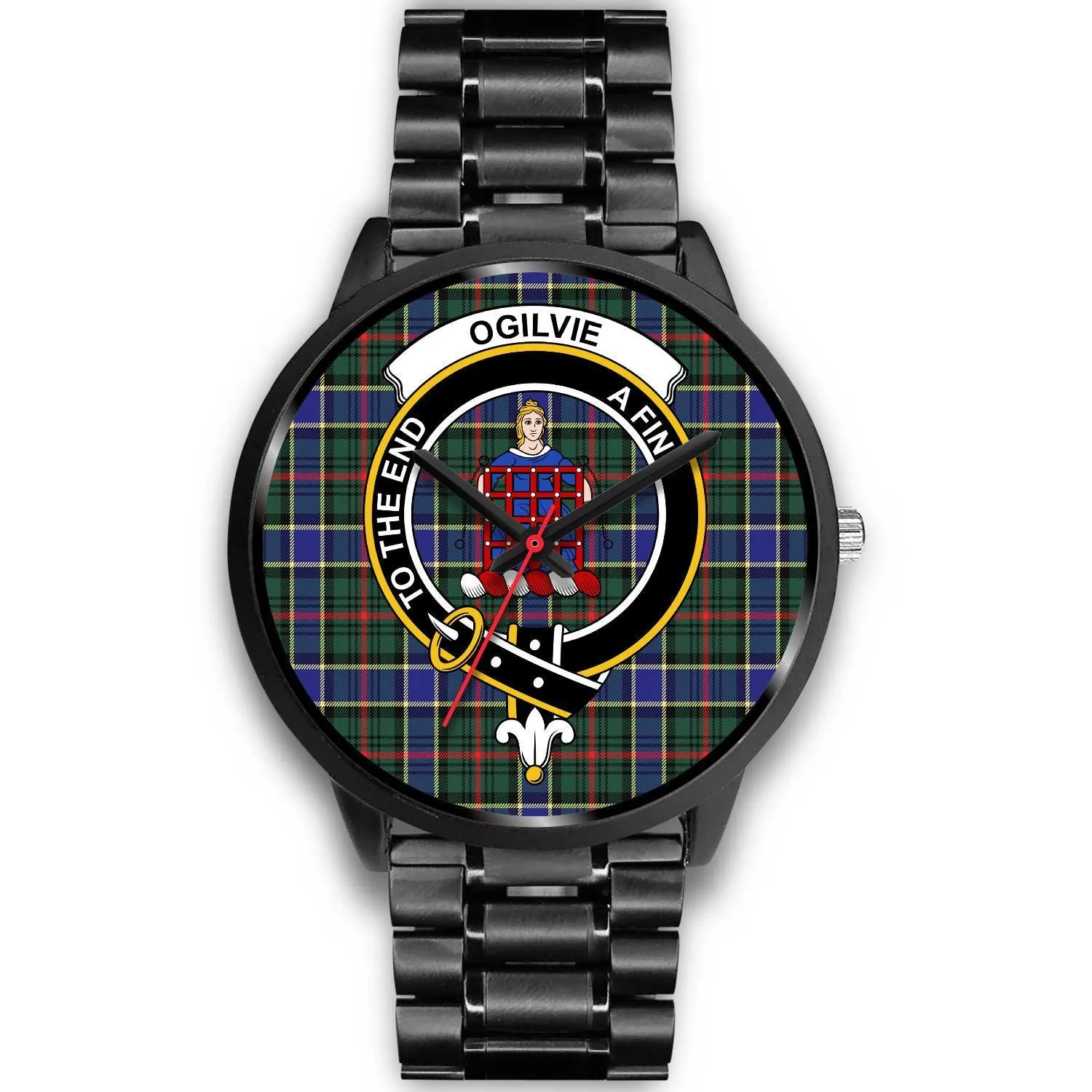 Ogilvie Hunting Modern Clan Badge Tartan Black Watch