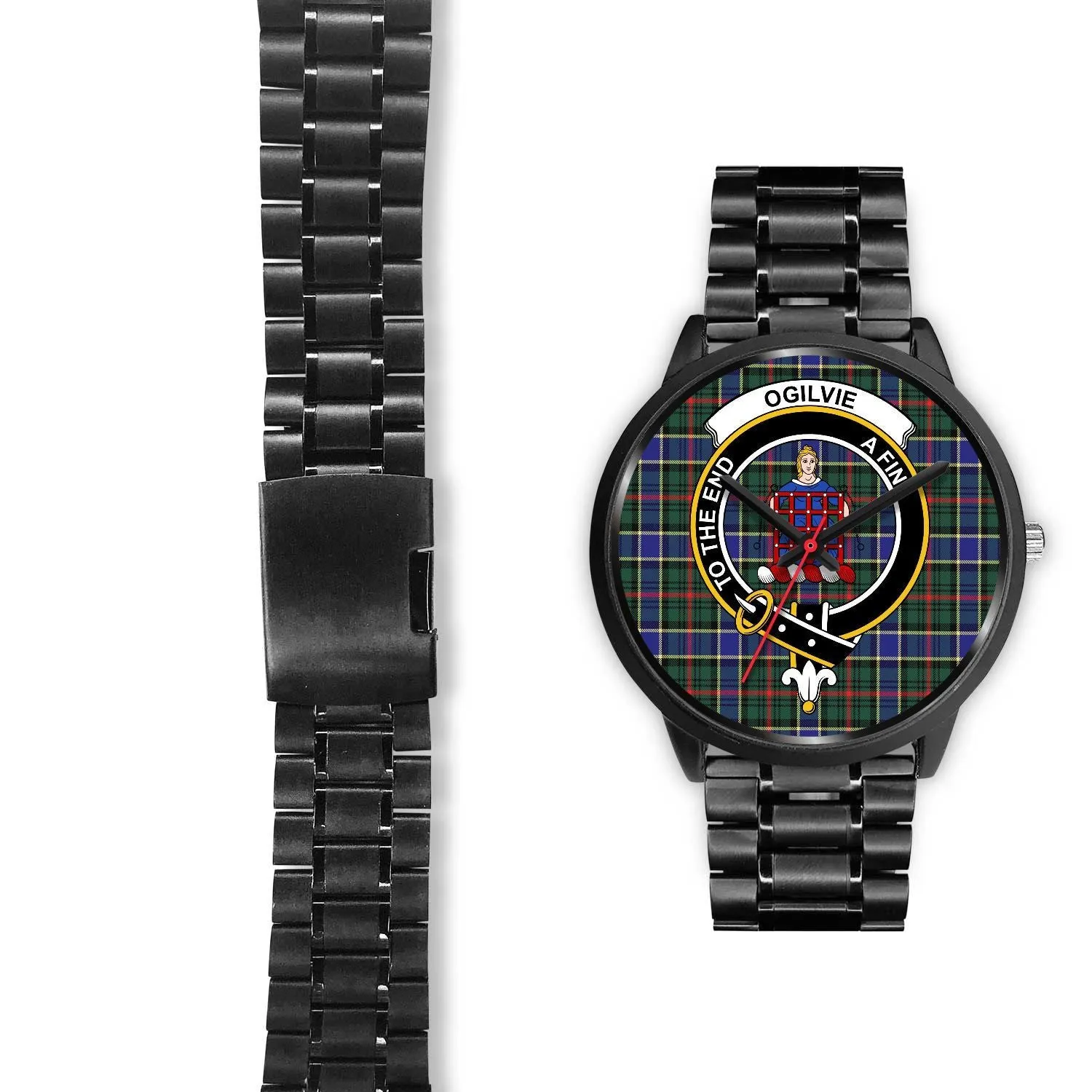 Ogilvie Hunting Modern Clan Badge Tartan Black Watch