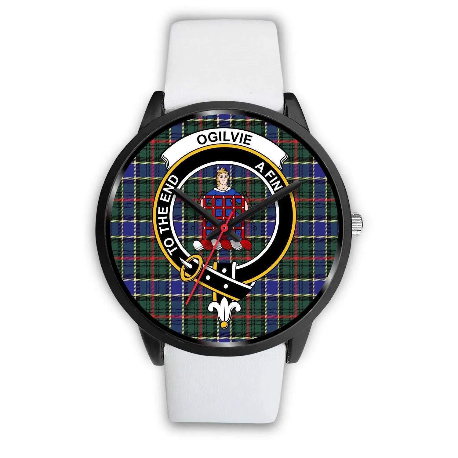 Ogilvie Hunting Modern Clan Badge Tartan Black Watch