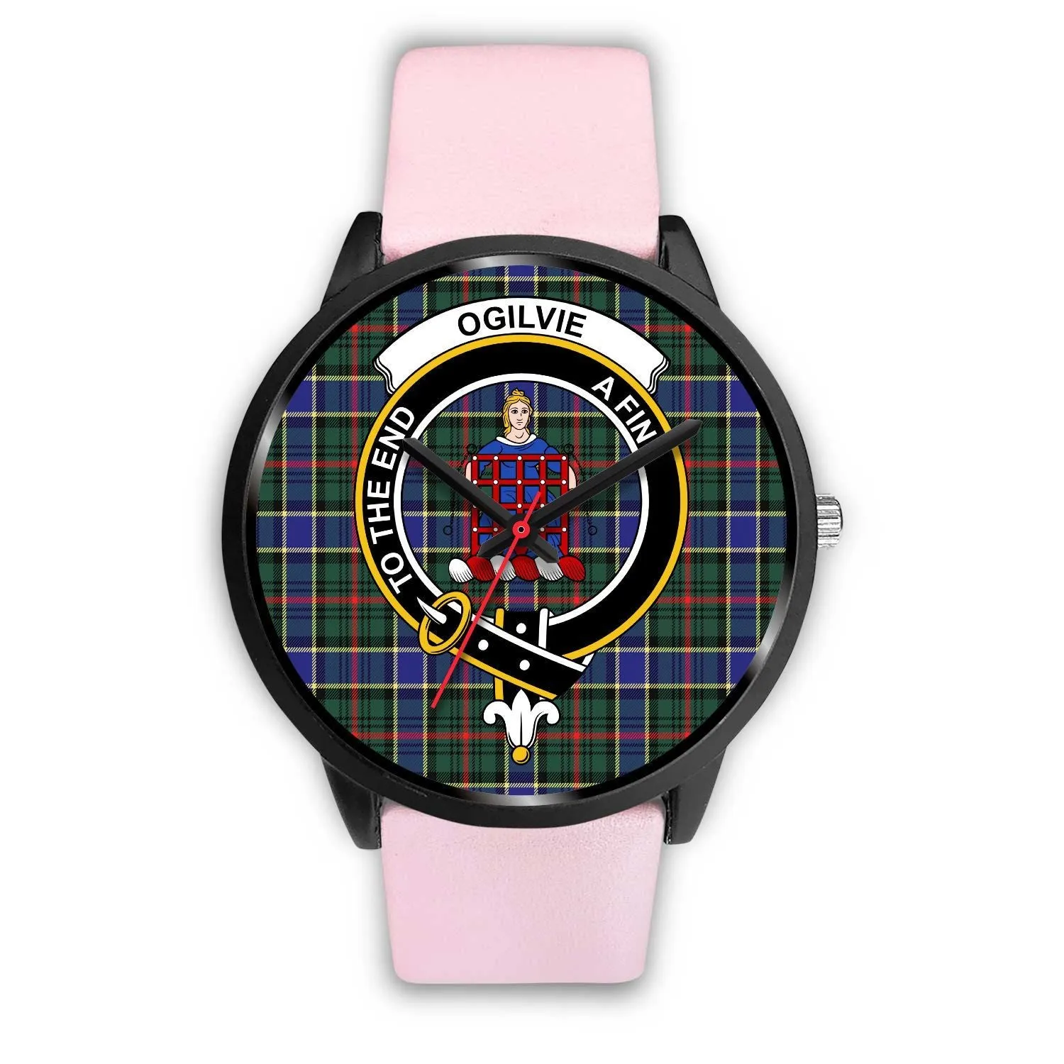 Ogilvie Hunting Modern Clan Badge Tartan Black Watch