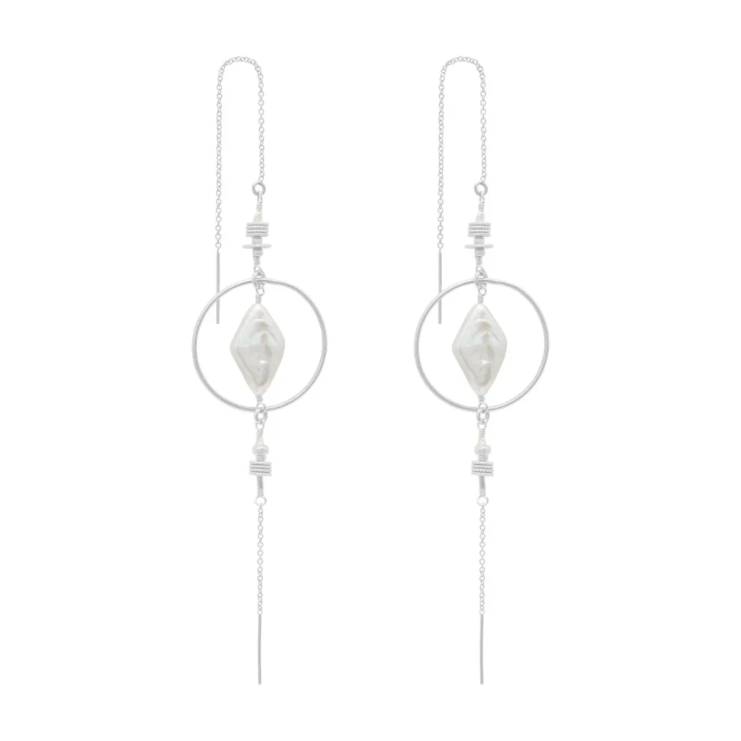 Oriane Earrings - Sterling Silver