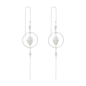 Oriane Earrings - Sterling Silver