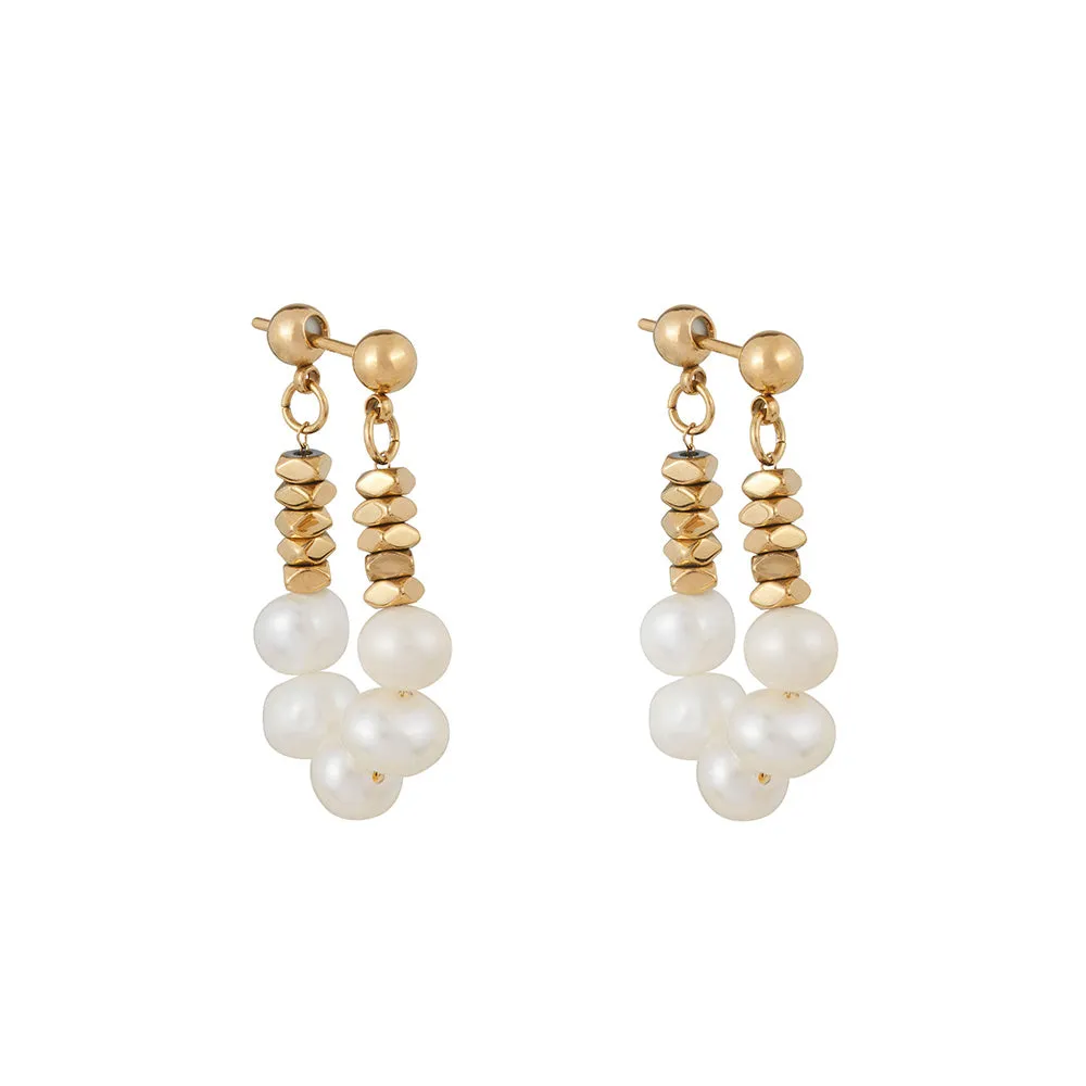 Pearl Garland Earrings